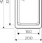 Дополнительная мойка Omoikiri Kata 20-U-DC темный шоколад 4993374 - 1