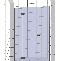 Душевая дверь Cezares Elena 191 хром стекло прозрачное ELENA-W-B-13-90+60/50-C-Cr - 5