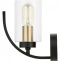 Бра LUMINA DECO Monterey LDW 1141-1 BK+MD - 0