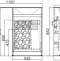Тумба с раковиной Aqwella Forma 115, бельевая корзина слева - 6