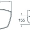 Раковина SantiLine SL-1027 - 1