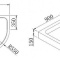 Поддон для душа Cezares Tray R550 120х100 см акриловый R TRAY-A-RH-120/100-550-15-W-R - 2