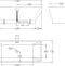 Акриловая ванна BELBAGNO 170х75 белый  BB73-1700-W0 - 2