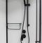 Душевая кабина Frank F411L Black левосторонняя 114114 - 6