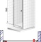 Душевая дверь Cezares Elena 60 хром стекло прозрачное ELENA-W-B-1-60-C-Cr - 5