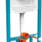 Комплект Унитаз подвесной STWORKI Rotenburg SWH52 безободковый +Инсталляция VitrA 800-2009 с белой кнопкой смыва 534857 - 9