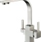 Смеситель Zorg Sanitary ZR 332 YF nickel для кухонной мойки - 0