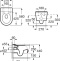 Унитаз подвесной Roca Inspira round - 3