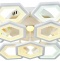 Потолочная люстра Escada Hexagon 10236/9LED - 0