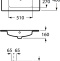 Мебель для ванной Roca Victoria Nord 80 белая - 5