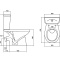 Унитаз-компакт Santek Анимо 1WH110032 1.WH11.0.032 - 6