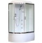 Душевая кабина Royal Bath 120х80 хром стекло матовое с гидромассажем RB8120ВК2-M-CH-R - 0