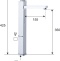 Смеситель для раковины Remer Qubika Q11LXL - 1