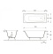 Ванна чугунная Delice Continental 150х70 с отверстиями под ручки  DLR230612R - 1