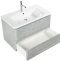 Тумба с раковиной BelBagno Albano 80 серый не - 2
