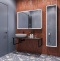 Столешница с раковиной DIWO Элиста 120 чёрный мрамор, с раковиной Moduo 50 Square 555914 - 2
