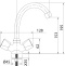 Смеситель для раковины Milardo Tring TRISB00M01 - 2