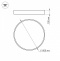 Потолочный светодиодный светильник Arlight SP-Tor-Pill-R800-94W Warm3000 022132(3) - 8