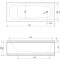 Акриловая ванна Cezares Eco 150x70 см  ECO-150-70-41 - 7