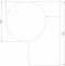 Уличный настенный светильник Elektrostandard Gravity 35166/U черный a062885 - 1