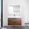 Тумба с раковиной BelBagno Aurora 90 rovere tabacco - 4