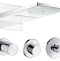 Верхний душ Hansgrohe Raindance Rainfall 180 AIR 2jet 28433400 - 0