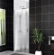 Душевая дверь в нишу BelBagno Uno 80х185 профиль хром стекло рифленое UNO-B-1-80-CH-Cr - 1