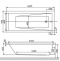 Ванна акриловая WHITECROSS Wave Soft 170x75 с гидромассажем белый - бронза 0101.170075.100.SOFT.BR - 9