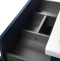 Тумба для комплекта Am.Pm Gem 75 подвесная, белый глянец, с 2 ящиками M90FHX07522WG - 6