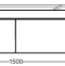 Тумба под раковину Jacob Delafon Terrace 150 см  EB1189-G1C - 2