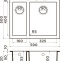 Мойка кухонная Omoikiri Bosen 59-2-GR leningrad grey 4993558 - 1
