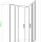 Душевой уголок Royal Bath HPD 75x90 профиль черный стекло матовое RB9075HPD-C-BL - 2
