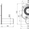 Сифон для писсуара AlcaPlast A45B горизонтальный - 6