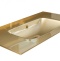 Раковина - столешница Armadi Art Lucido 100 золото 852-100-Light Gold - 0