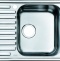 Мойка, нержавеющая сталь, полированная, чаша справа, 585*485, Strit S, IDDIS, STR58PRi77 - 0