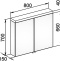 Зеркало-шкаф Keuco Royal Reflex.2 80 с подсветкой 24203171301 - 9