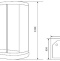 Душевая кабина Timo Standart T-1102 L - 7