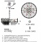 Подвесная люстра Aployt Nikoul APL.832.13.12 - 11
