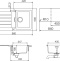 Мойка кухонная Schock Signus 45D (D-100) аворио 700049 - 1