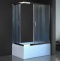 Душевой уголок Royal Bath 120х80 хром стекло матовое RB8120BP-C-CH-R - 0