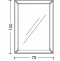 Зеркало Armadi Art Vogue 70х100 с зеркальной рамой 529/1 - 4