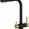 Смеситель Zorg Sanitary ZR 348 YF BLACK BRONZE для кухонной мойки - 0
