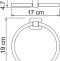 Полотенцедержатель Wasserkraft Lippe K-6560 - 3