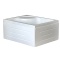 Душевой уголок Royal Bath BP 100х80 L с поддоном профиль хром стекло матовое RB8100BP-C-CH-L - 3