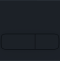 Кнопка смыва Акватек KDI-0000017 черная матовая - 0