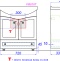 Тумба с раковиной Aqwella Franchesca 75 - 6