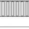 Решетка AlcaPlast Line 950M матовая LINE-950M - 2