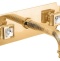 Смеситель для раковины Cezares OLIMP золото 24 карат  OLIMP-BLS2-03/24-O - 6
