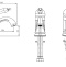 Смеситель для раковины Boheme Tradizionale хром 261-PR - 1
