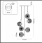 Подвесная люстра Lumion Moderni Geneva 5292/6 - 3